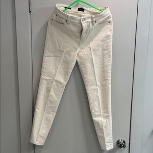 Talbots Cream Slim Jeans